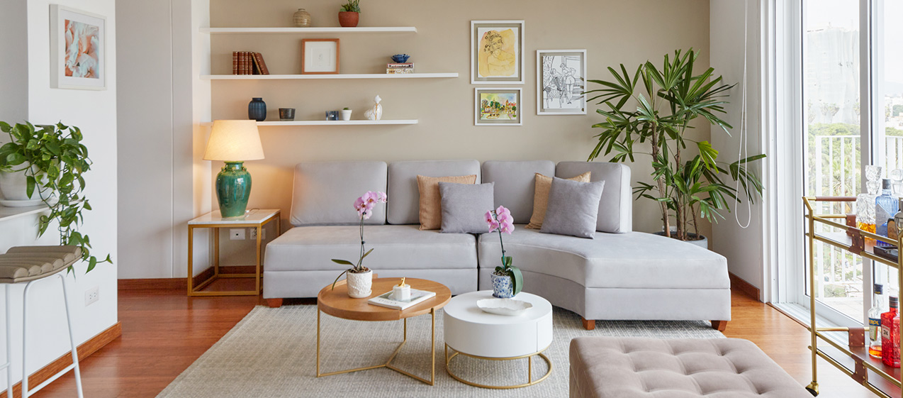 Sala residencial diseñada e implementada por Mático